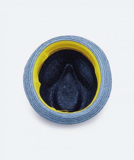 Striped Braid Trilby